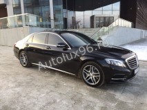 Mercedes-Benz S-class w222 - Аренда автомобилей с водителем в Екатеринбурге | АвтоЛюкс
