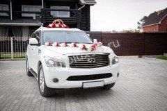 Infinity QX80 на свадьбу - Аренда автомобилей с водителем в Екатеринбурге | АвтоЛюкс