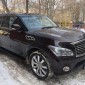 Infinity QX80 темно-бордовый аренда на свадьбу - Аренда автомобилей с водителем в Екатеринбурге | АвтоЛюкс